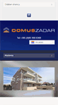 Mobile Screenshot of domus-zadar.com